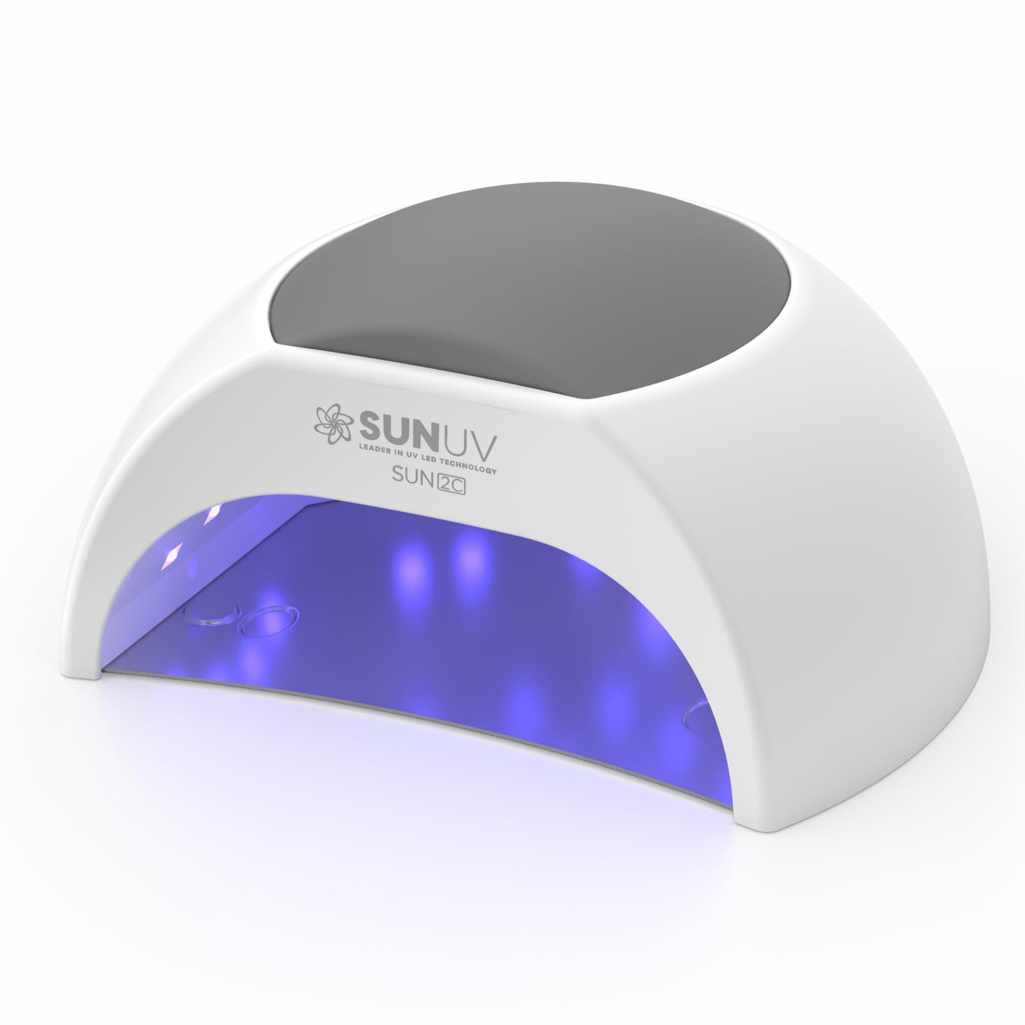 SUNUV SUN2C 48W UV Light for Nails, UV LED Nail Lamp with 4 Timer Settings, Curing Lights Compatible with All Gel Polish Rose